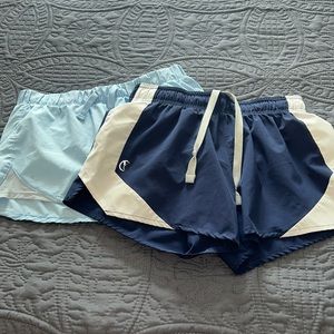 Set of two girls athletic shorts